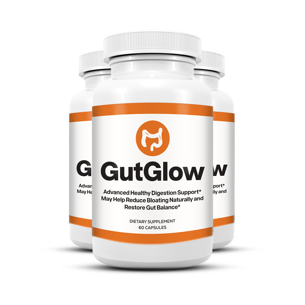 3 GutGlow Bottles